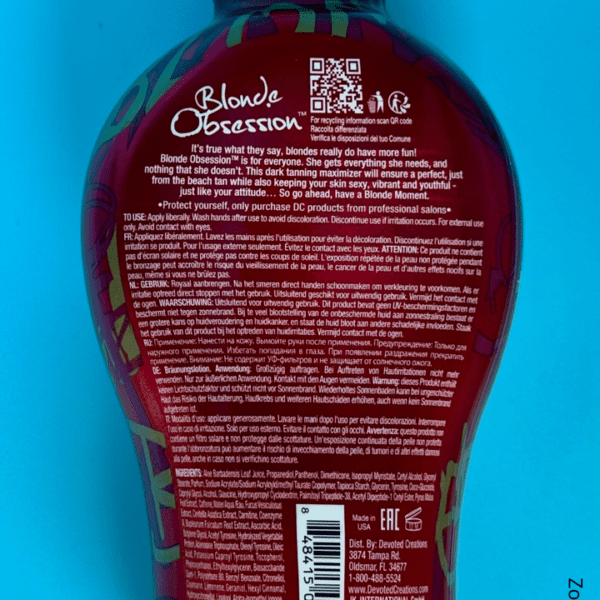 Blonde Obsession 360 ml Devoted Creations Florida