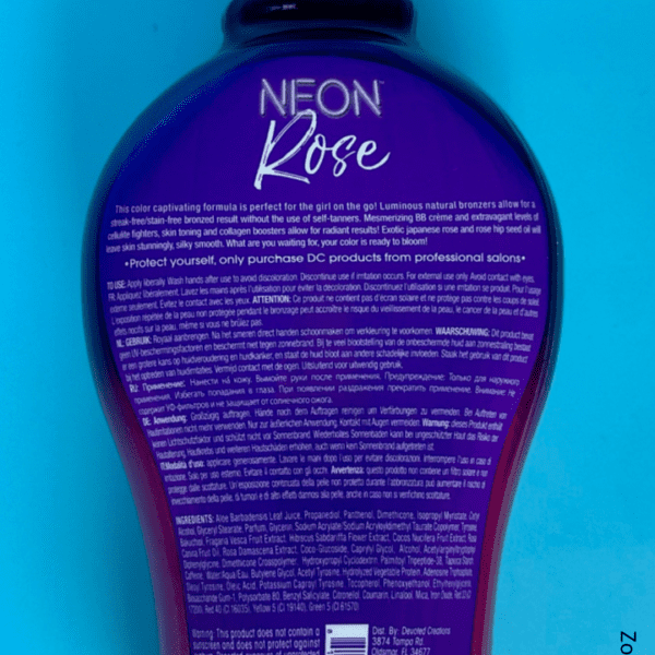 Neon Rose 360 ml Devoted Creations Florida